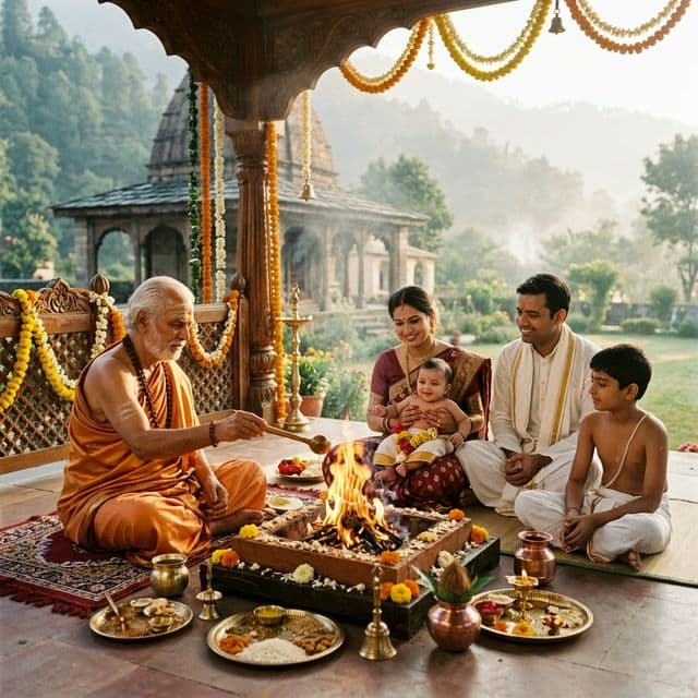 16 Sanskars Ceremony