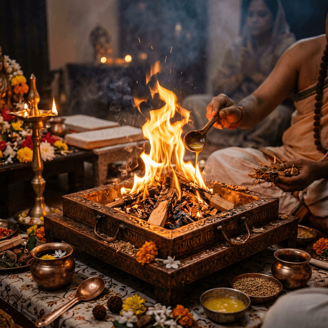 Arya Samaj Havan ceremony