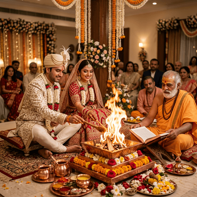 Arya Samaj Vedic Marriage Ceremony